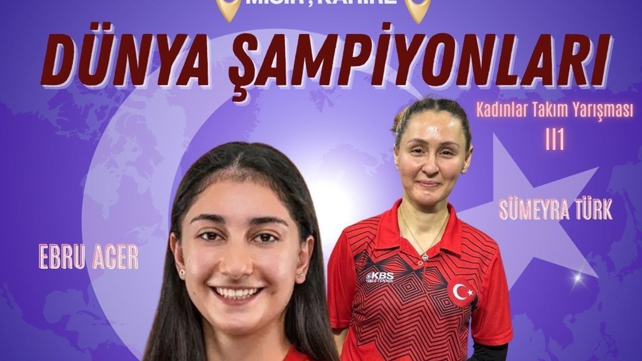 Türkiye Özel Sporcular Para Masa Tenisi Takımı Dünya Şampiyonu Oldu