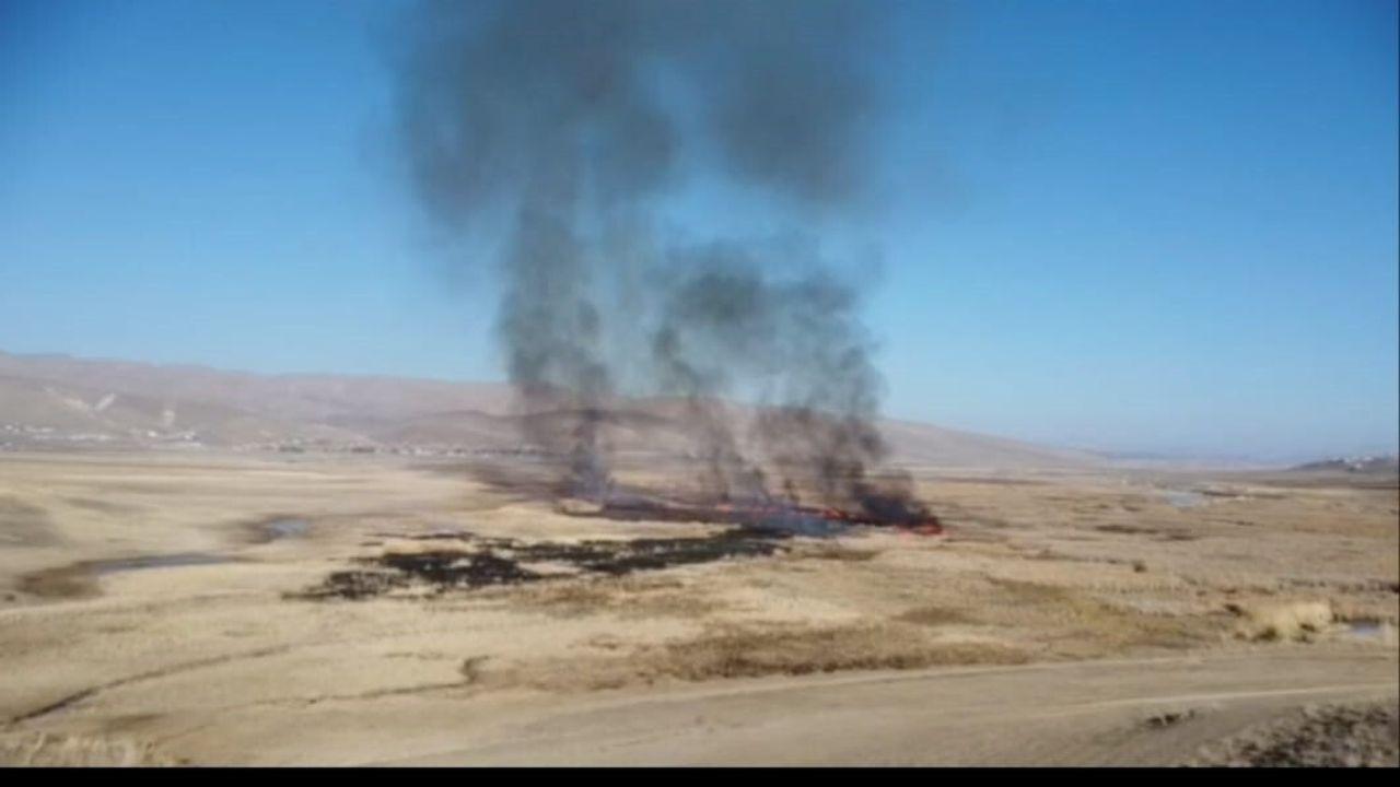 Van'da Sazlık Yangını: İtfaiye Ekipleri Mücadele Ediyor