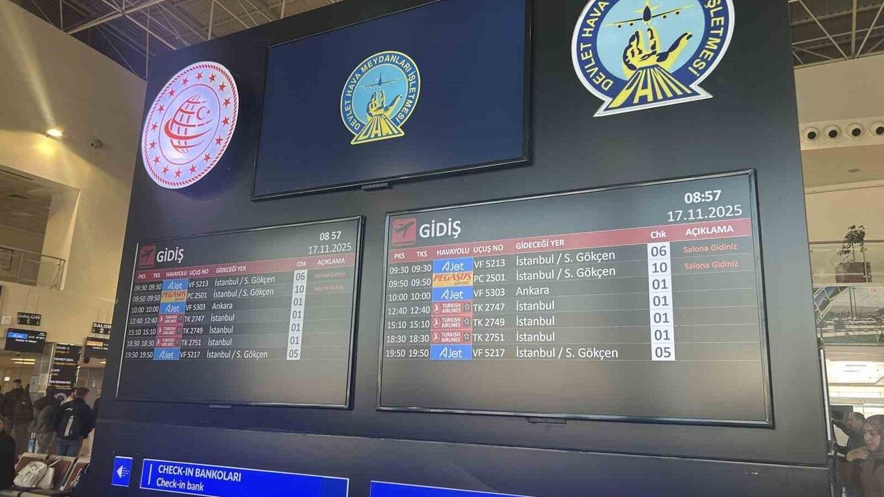 Van Ferit Melen Havalimanı Uçuşlarına Yeniden Başladı