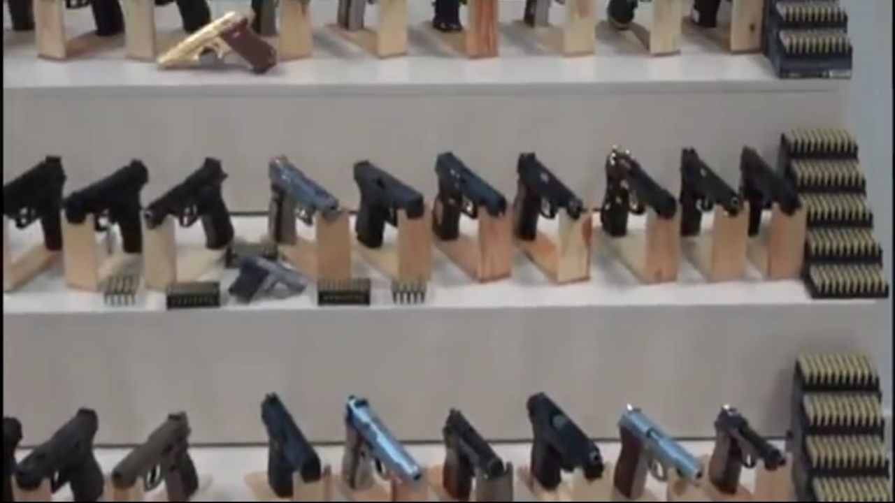 Van Merkezli Operasyonda Çok Sayıda Silah Ele Geçirildi