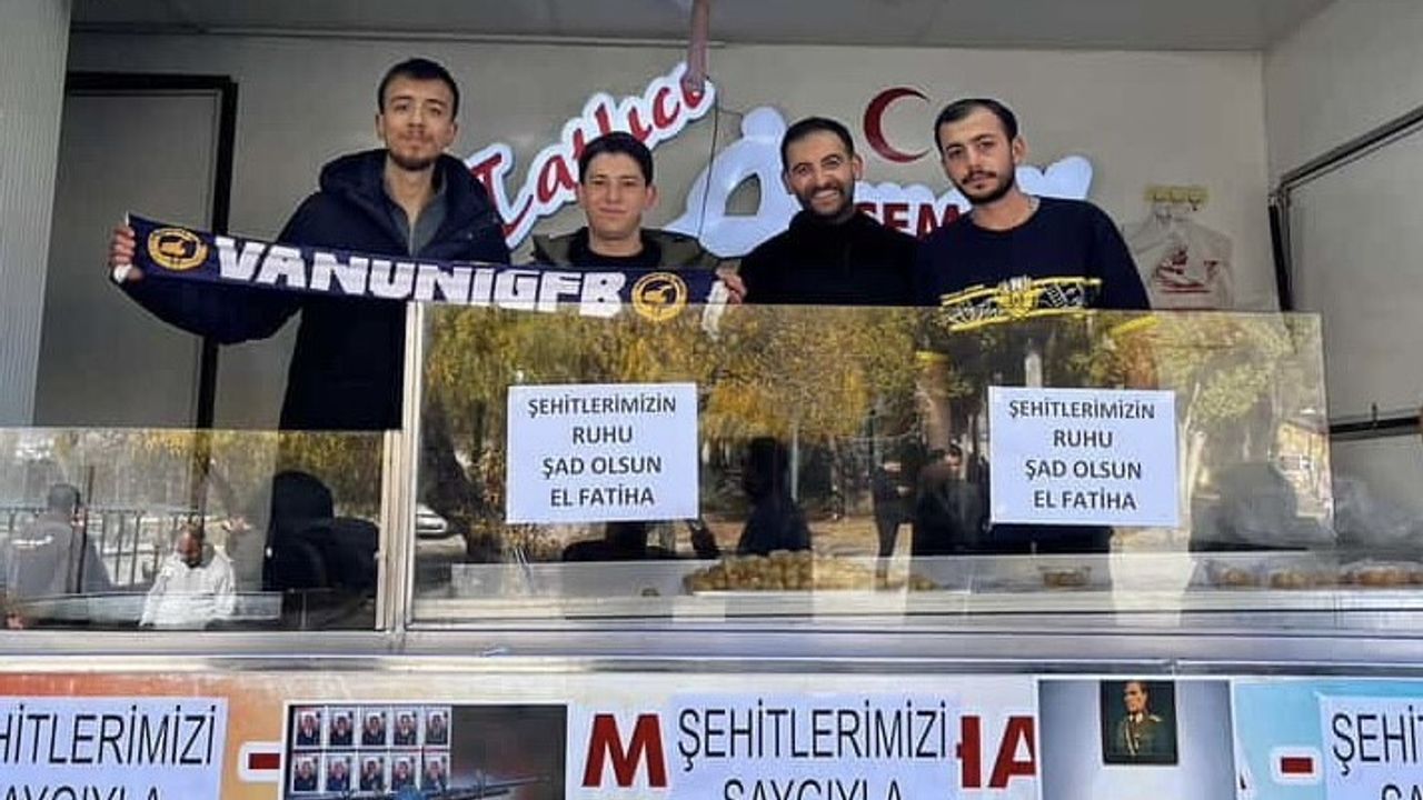 Van Yüzüncü Yıl Üniversitesi'nde Şehitler İçin Anlamlı Etkinlik