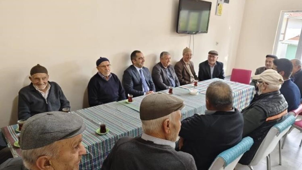 Yenipazar Kaymakamı Uçar'dan Yukarıçaylı Köyü Ziyareti