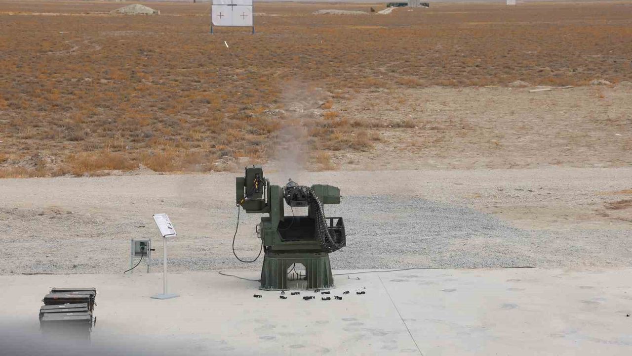 Yerli TOLGA Yakın Hava Savunma Sistemi Tanıtıldı