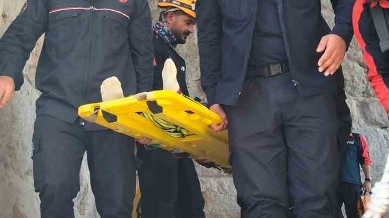 Yılankale'de Düşen Çocuğa Kurtarma Operasyonu