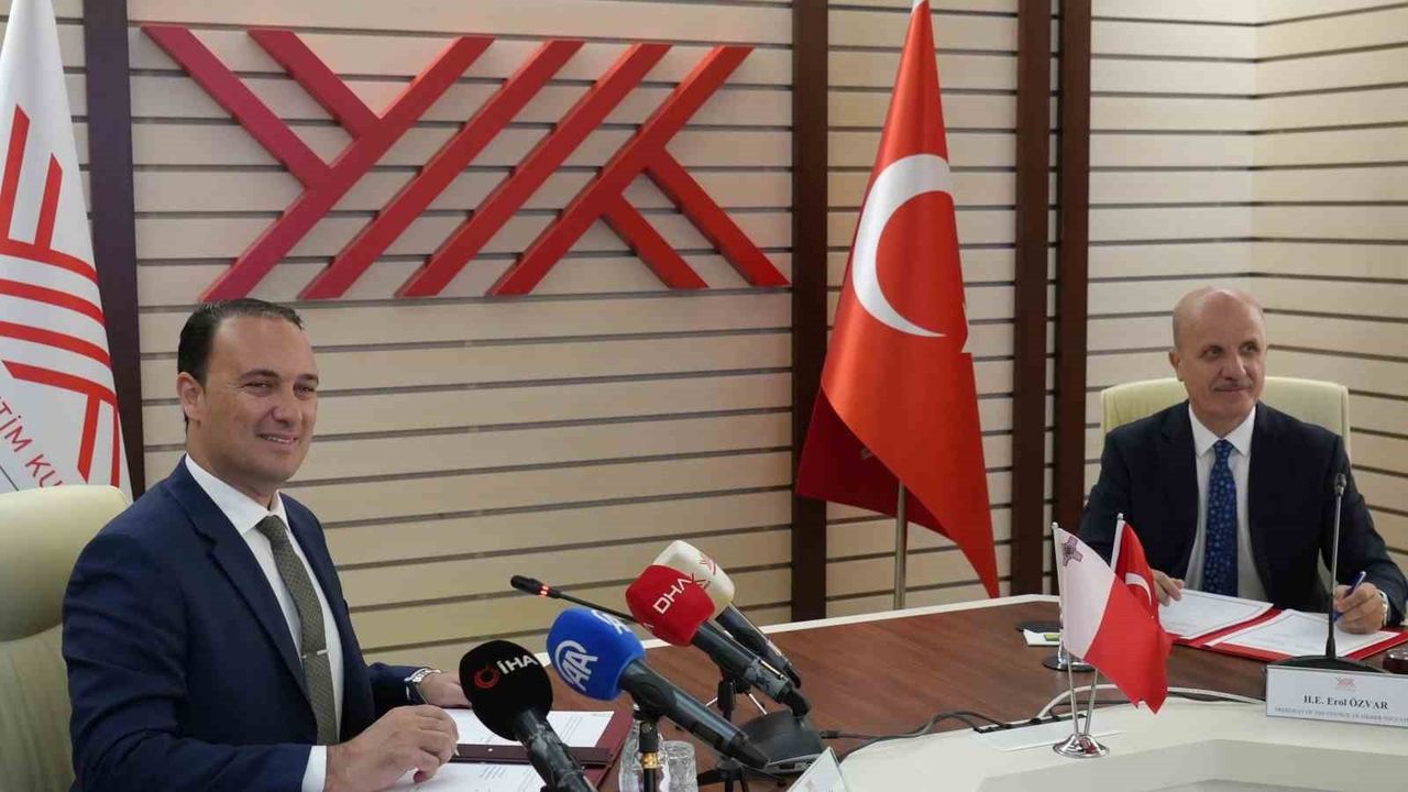 YÖK ve Malta Arasında Eğitim İşbirliği Mutabakatı