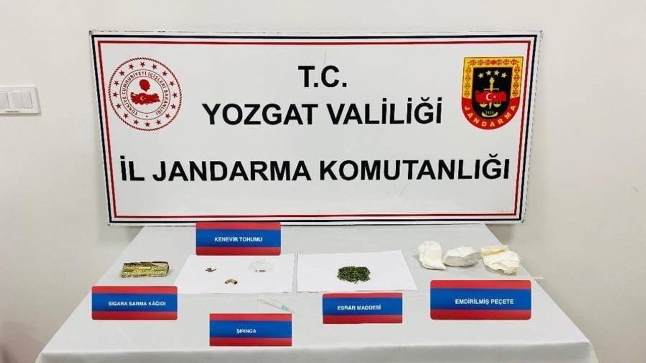 Yozgat'ta Uyuşturucu Operasyonu: İki Şahıs Yakalandı