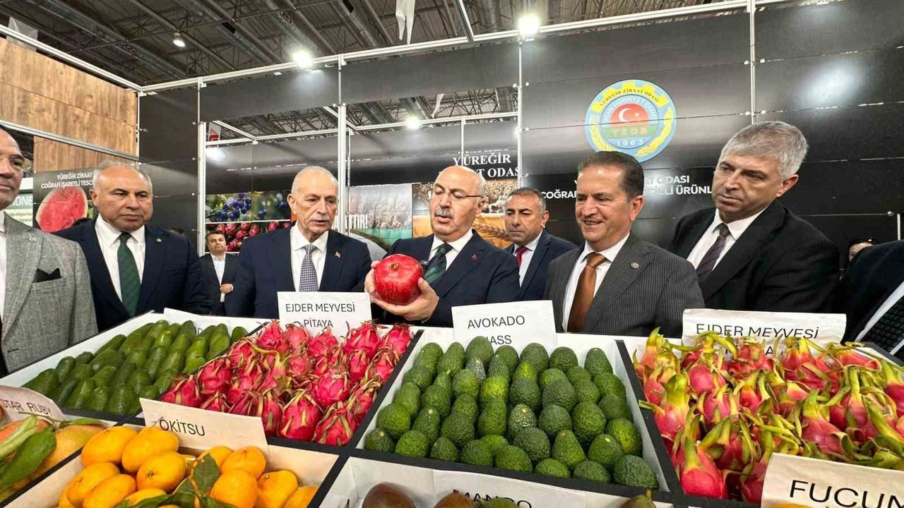 Yüreğir Ziraat Odası Adana Tarım Fuarı'nda Çukurova'nın Bereketini Tanıttı