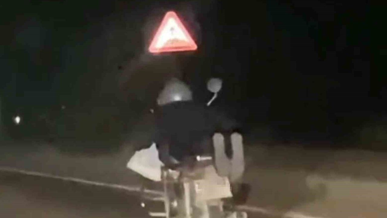 Yüzüstü Motosiklet Kullanımına 5 Bin TL Ceza