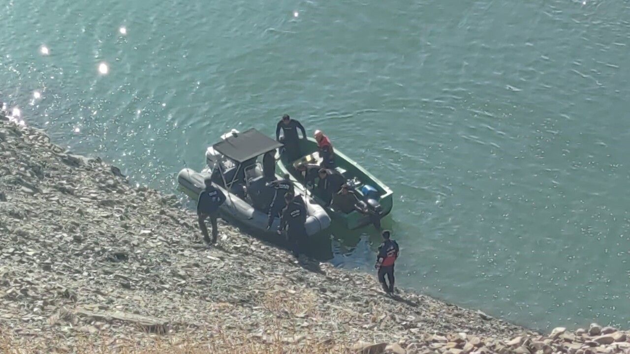 Zernek Barajı'nda Kayıp Kişi için Arama Kurtarma Çalışmaları Devam Ediyor