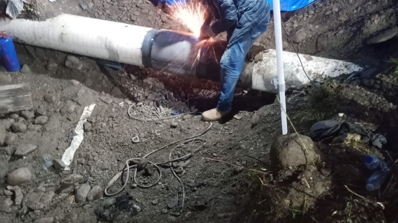 Zonguldak Doğal Gaz Hattında Akış Yeniden Başladı