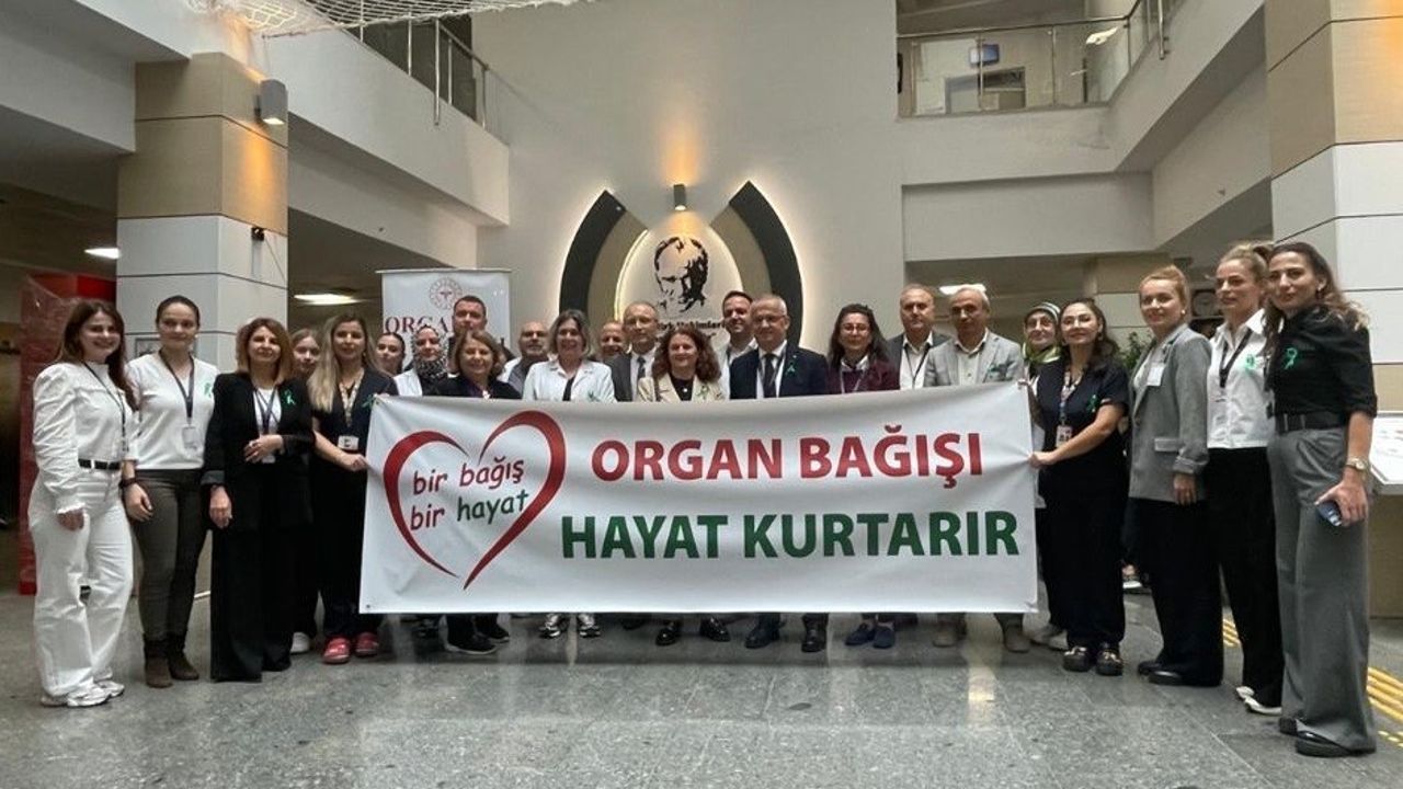 Zonguldak'ta Organ Bağışı Farkındalığı Artırmak İçin Yeşil Kurdele Etkinliği