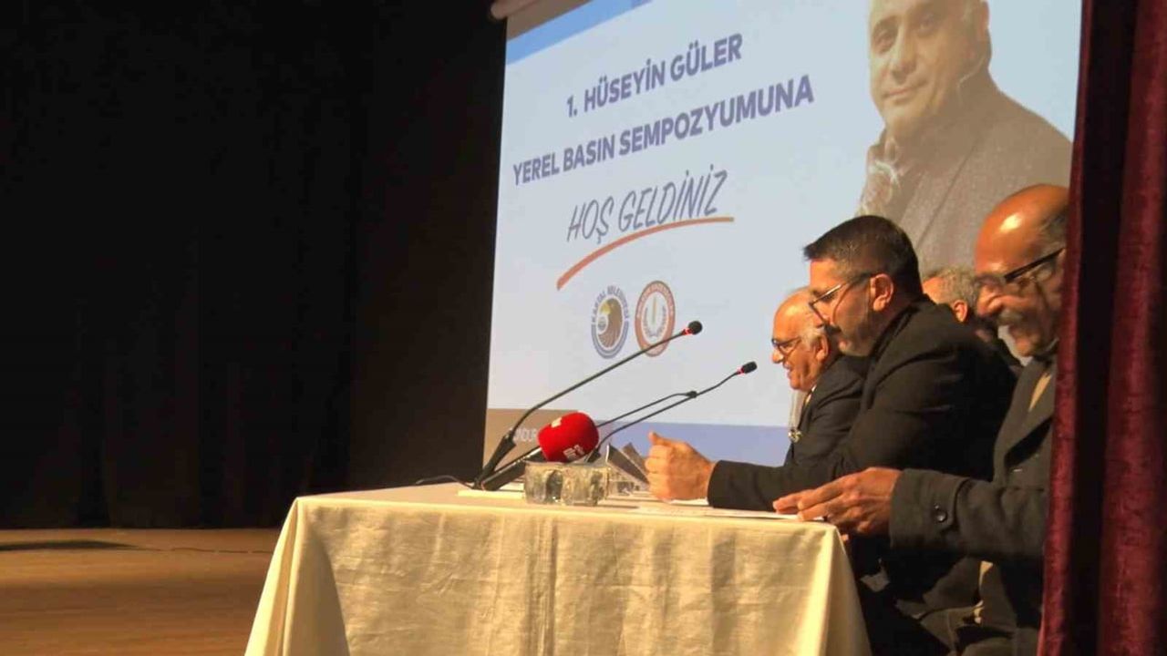 1. Hüseyin Güler Yerel Basın Sempozyumu'nda Kent Medyasının Geleceği Konuşuldu