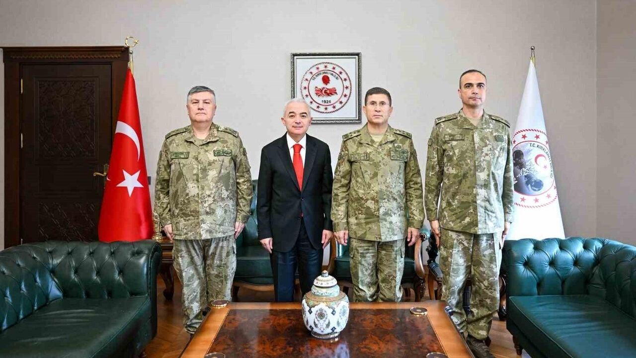 1. Ordu Komutanı Kırklareli'nde Önemli Görüşme Gerçekleştirdi