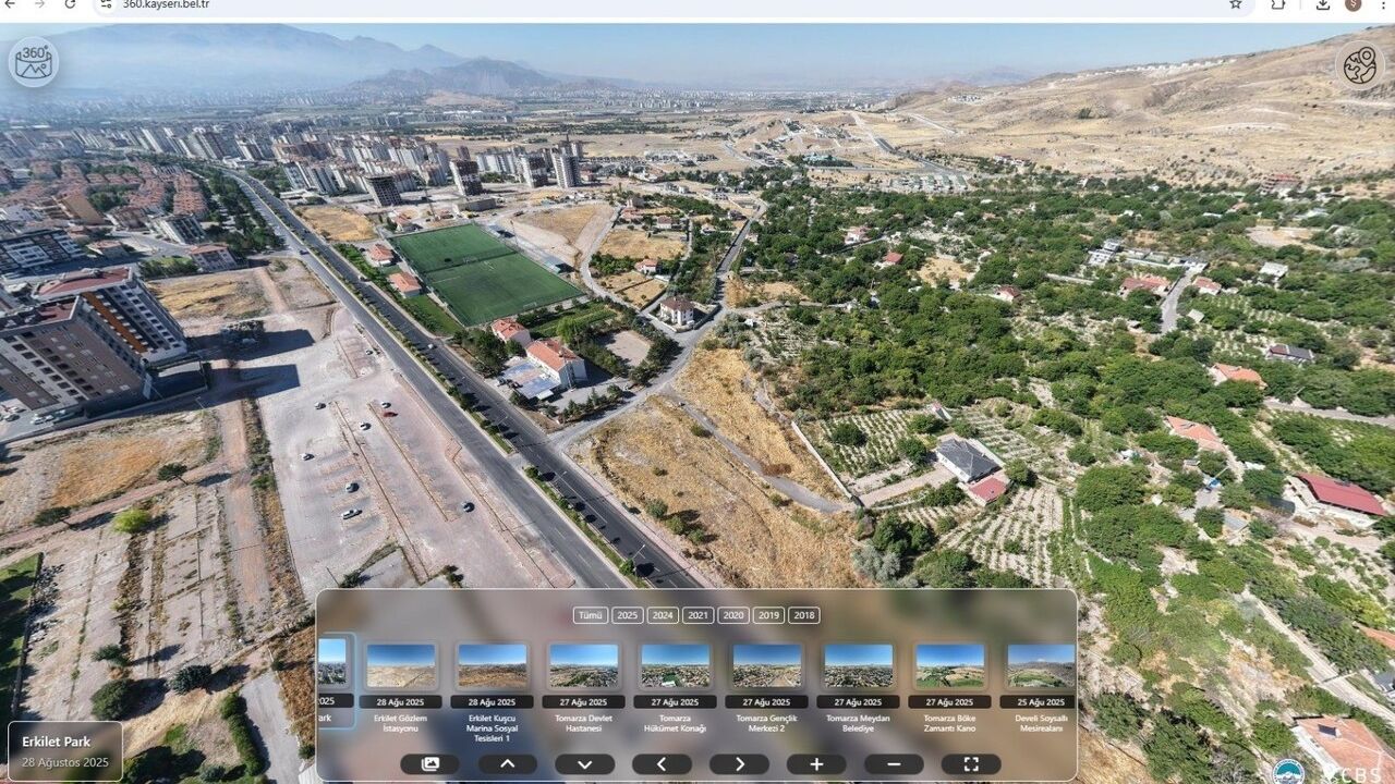 360 Kayseri Projesi ile Akıllı Şehircilik Vizyonu Gelişiyor