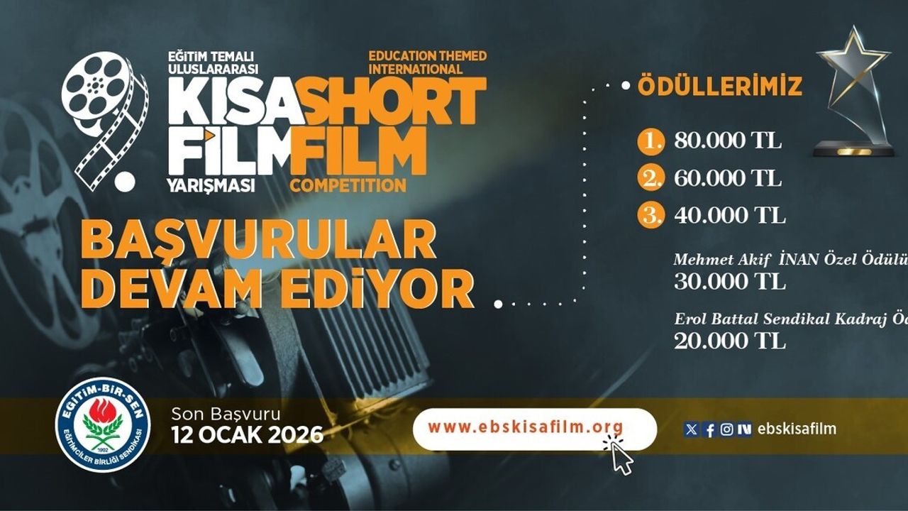 9. Uluslararası Kısa Film Yarışması Başvuruları Sona Eriyor