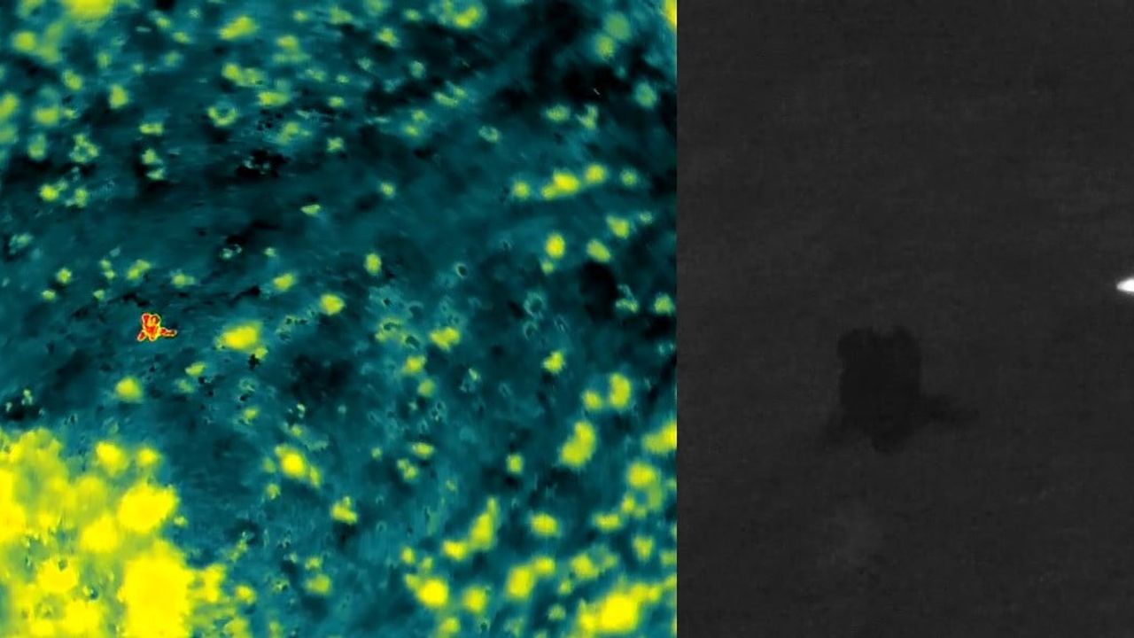 Adana'da Kaybolan Zihinsel Engelli Birey Termal Kameralarla Bulundu