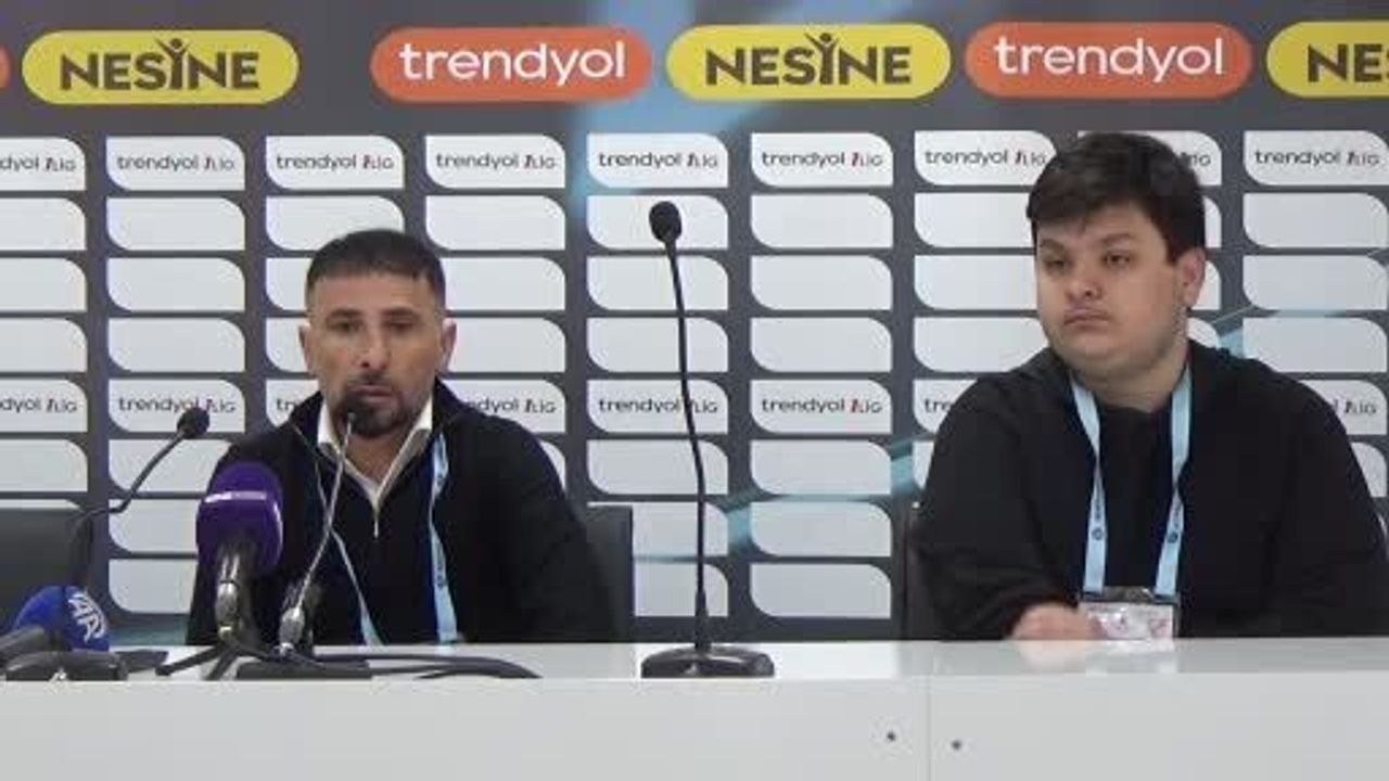 Adana Demirspor - Boluspor Maçının Ardından Teknik Direktörlerin Değerlendirmeleri