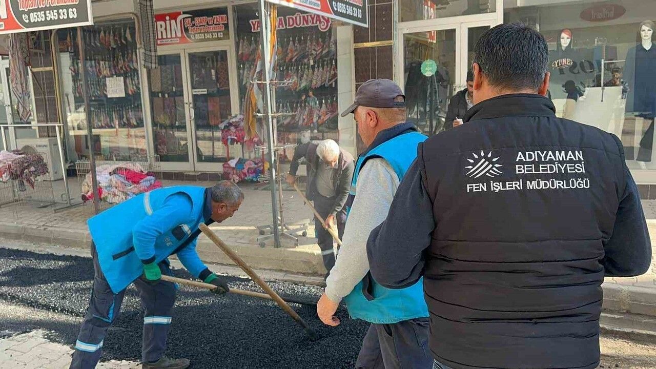 Adıyaman'da Altyapı ve Asfalt Çalışmaları Hızla Devam Ediyor