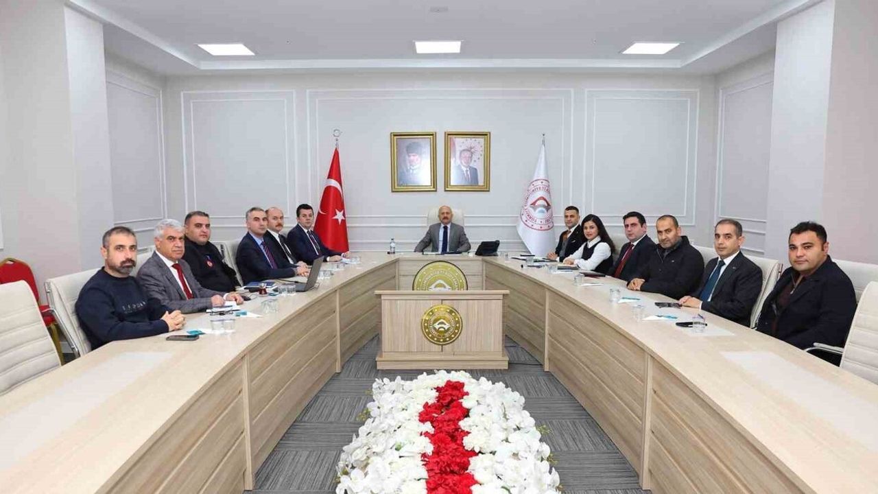 Adıyaman'da Değerlendirme Toplantısı