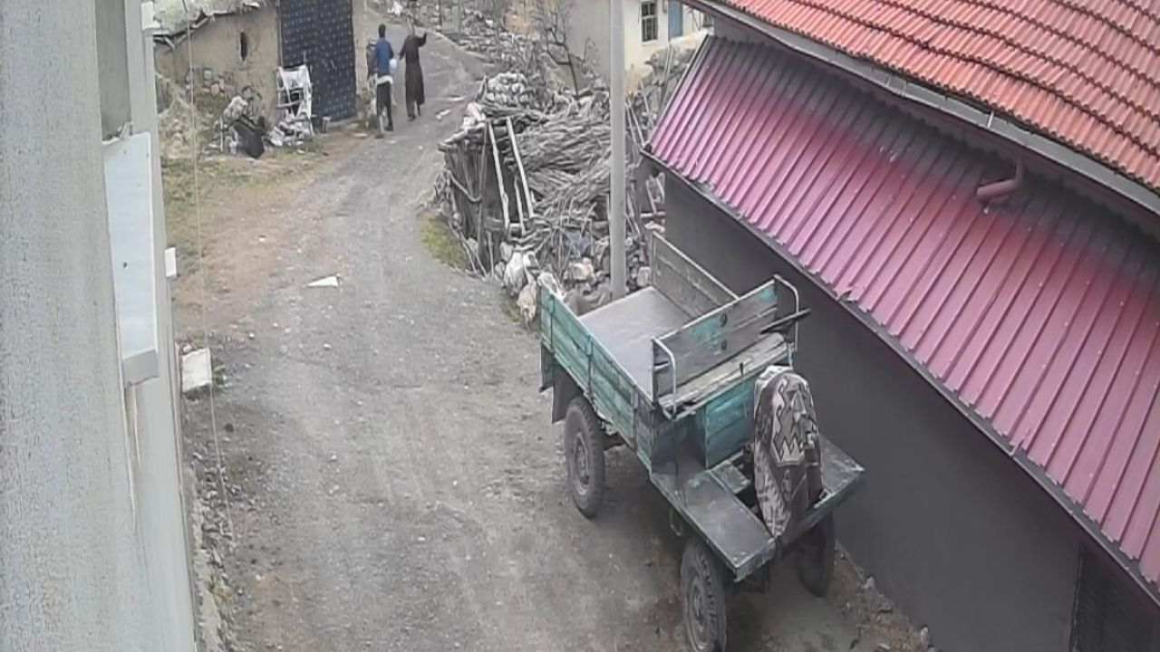 Afyonkarahisar'da Kadına Şiddet Güvenlik Kamerasında