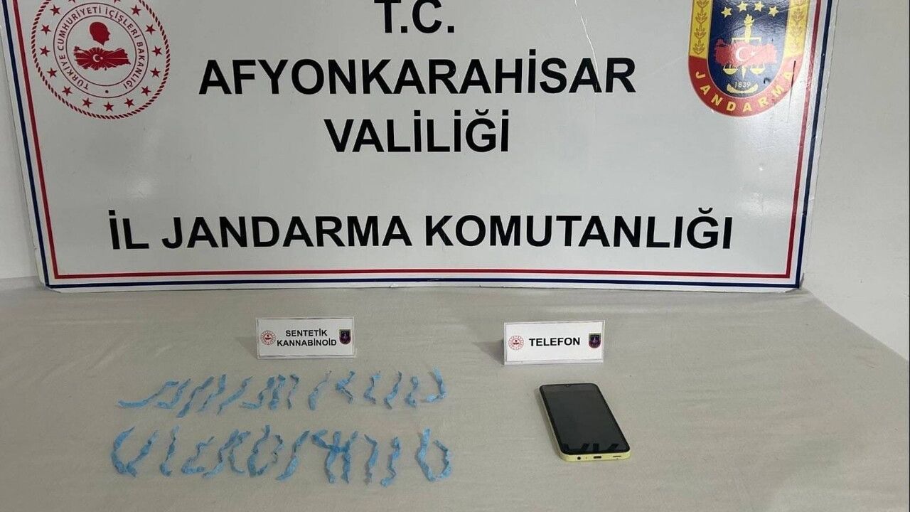 Afyonkarahisar'da Sentetik Uyuşturucu Operasyonu: 1 Kişi Tutuklandı