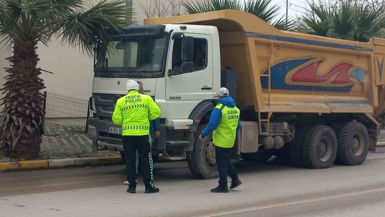 Ağır Tonajlı Araç Denetimleri Devam Ediyor