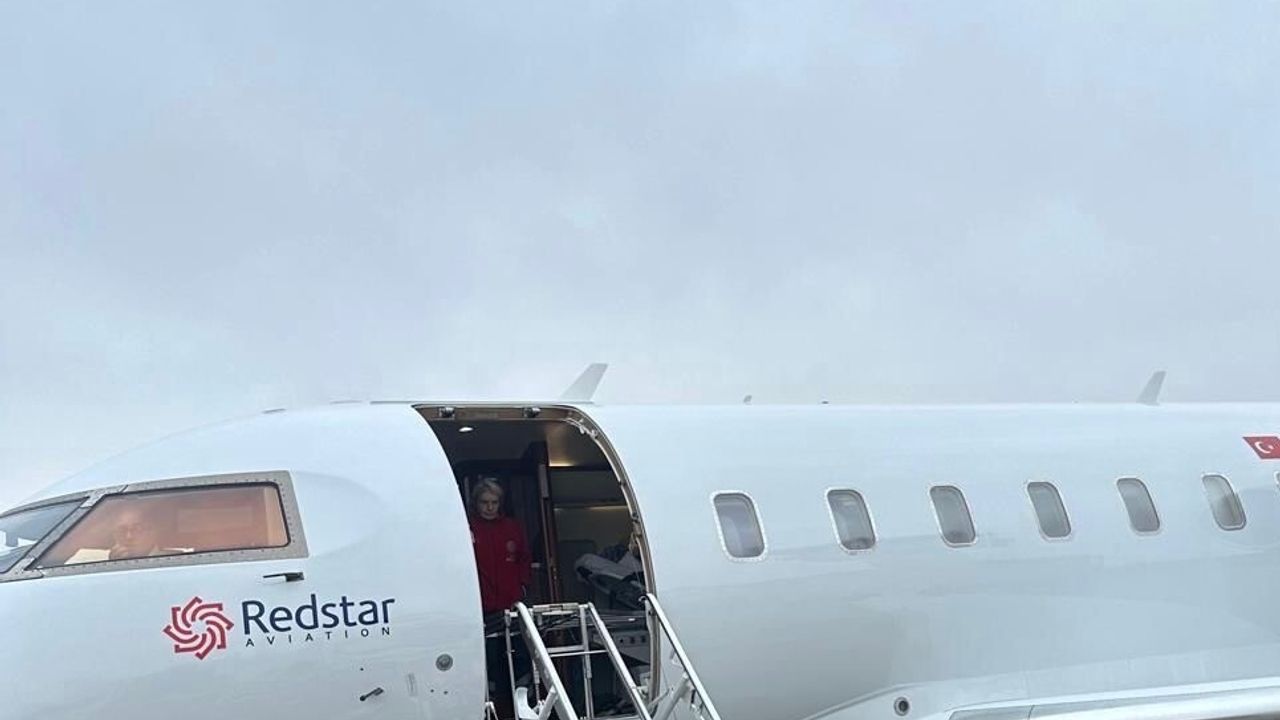 Ağrı'dan Ankara'ya Uçak Ambulans Sevki