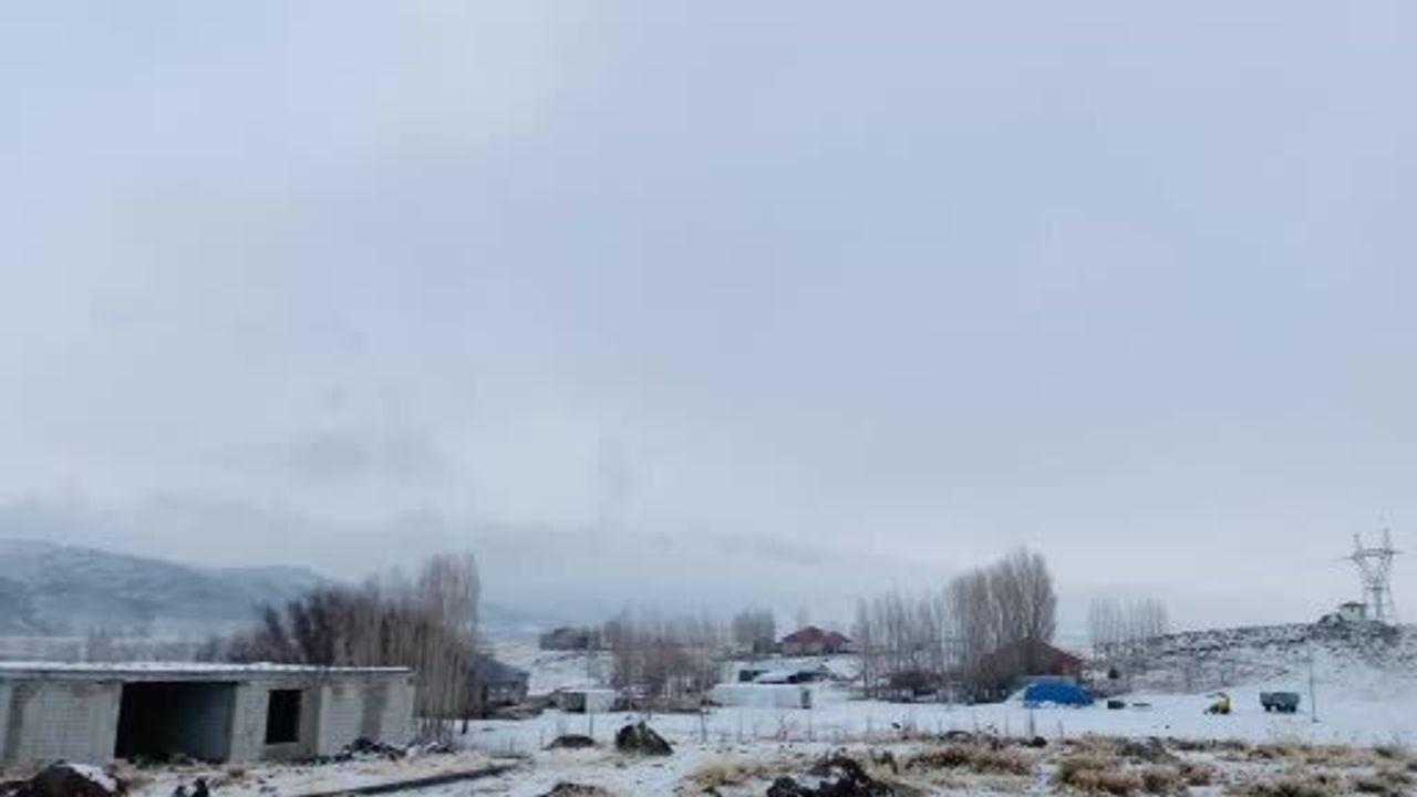 Ağrı'nın Patnos İlçesinde Kar Keyfi