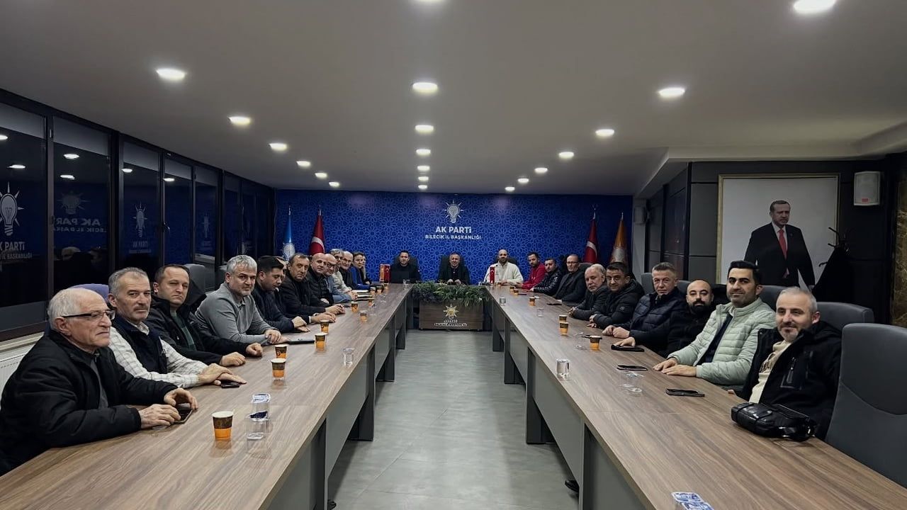 AK Parti Bilecik’te Olağan İdari Toplantı Gerçekleştirildi