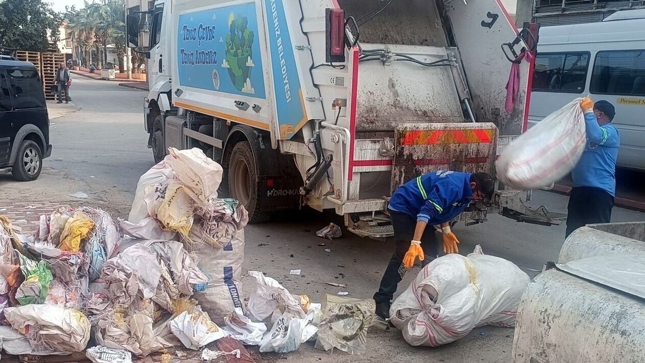 Akdeniz Bölgesinde Temizlik Seferberliği