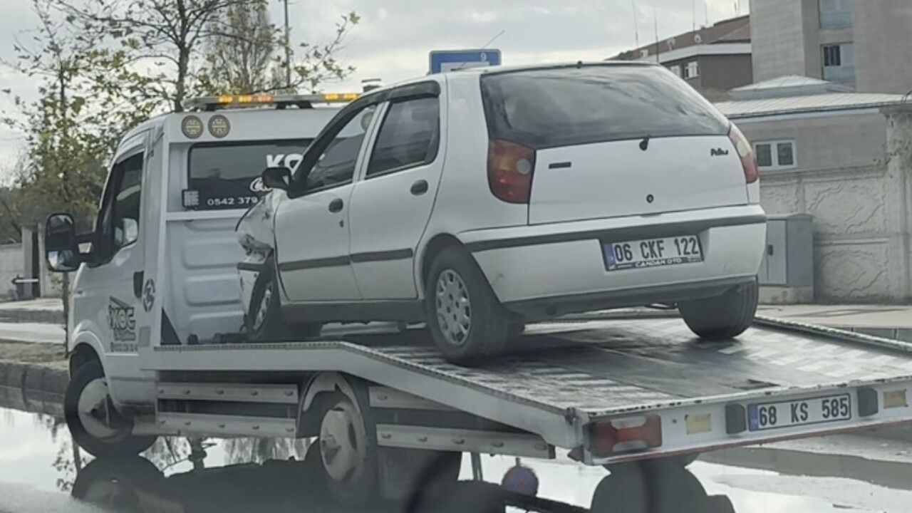 Aksaray'da Kaza Anı Kalp Krizine Neden Oldu