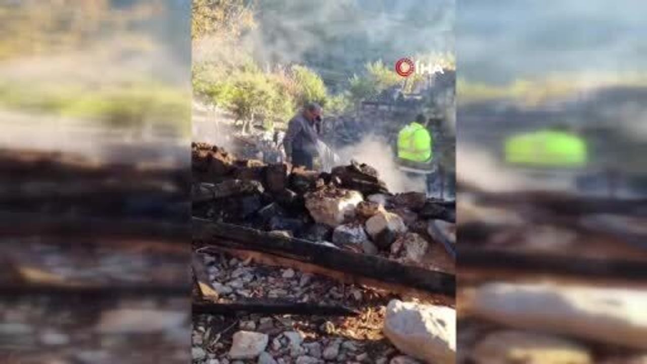 Aladağ'da Yangın: 85 Yaşındaki Zeynep Keklik Hayatını Kaybetti