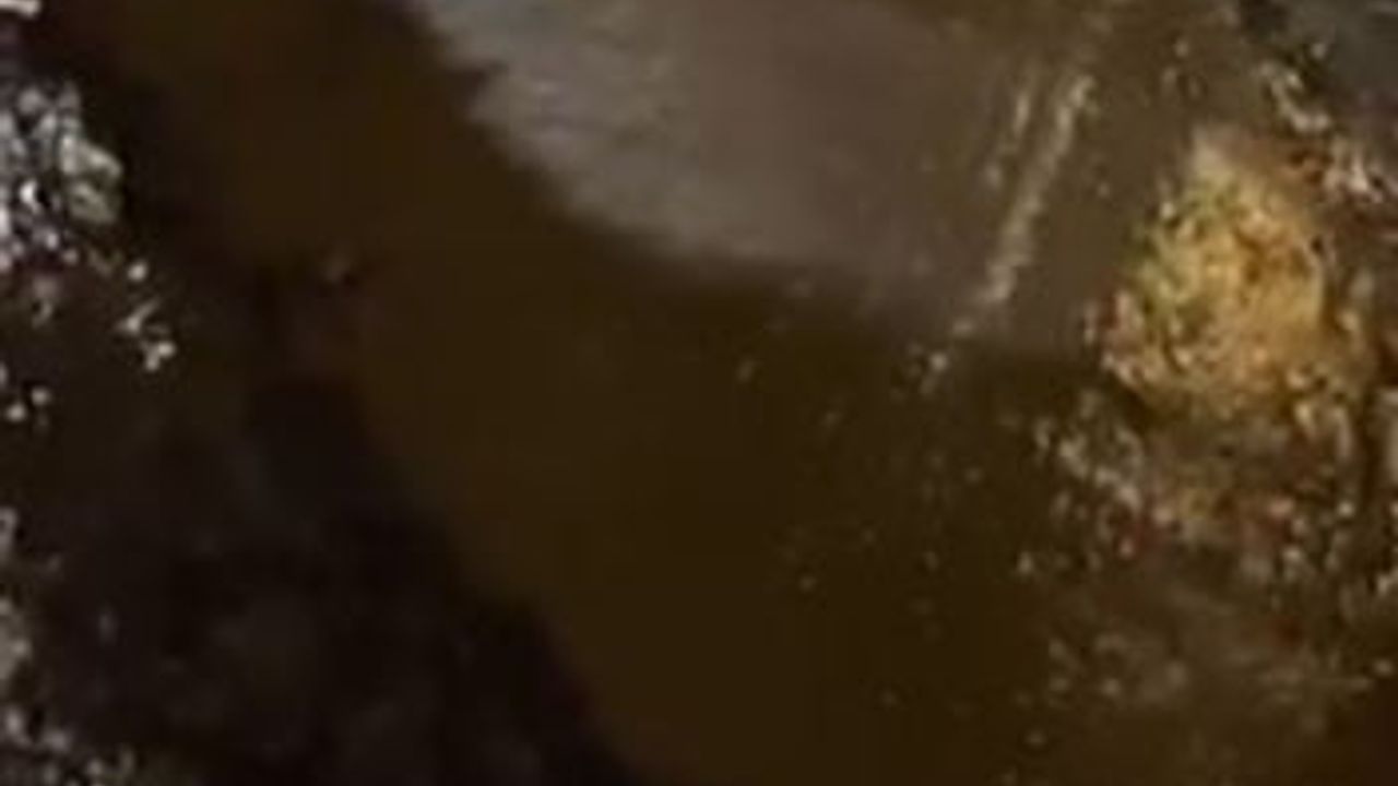 Alanya'da Sulama Borusu Patladı, Araç Portakal Bahçesine Sürüklendi