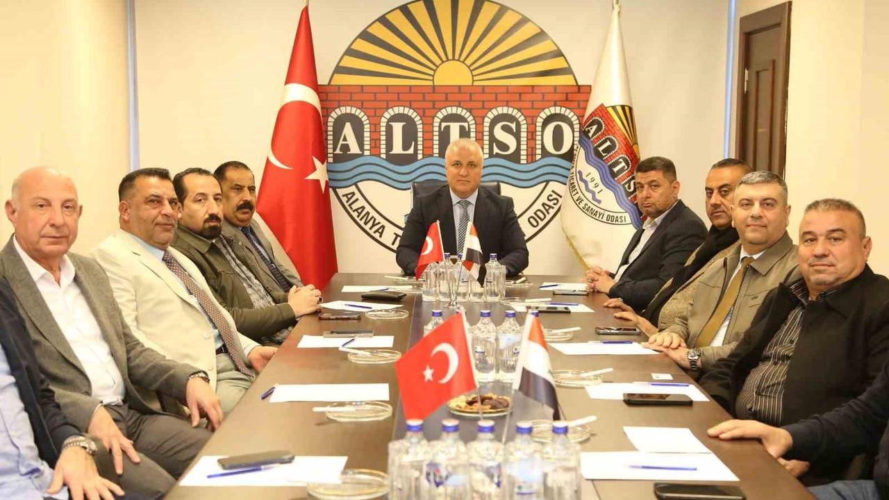 Alanya’ya Yatırım Çağrısı: Başkan Eray Erdem Irak Heyetini Ağırladı