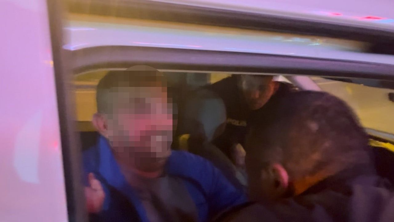 Alkollü Sürücünün İlginç Tavrı Dikkat Çekti