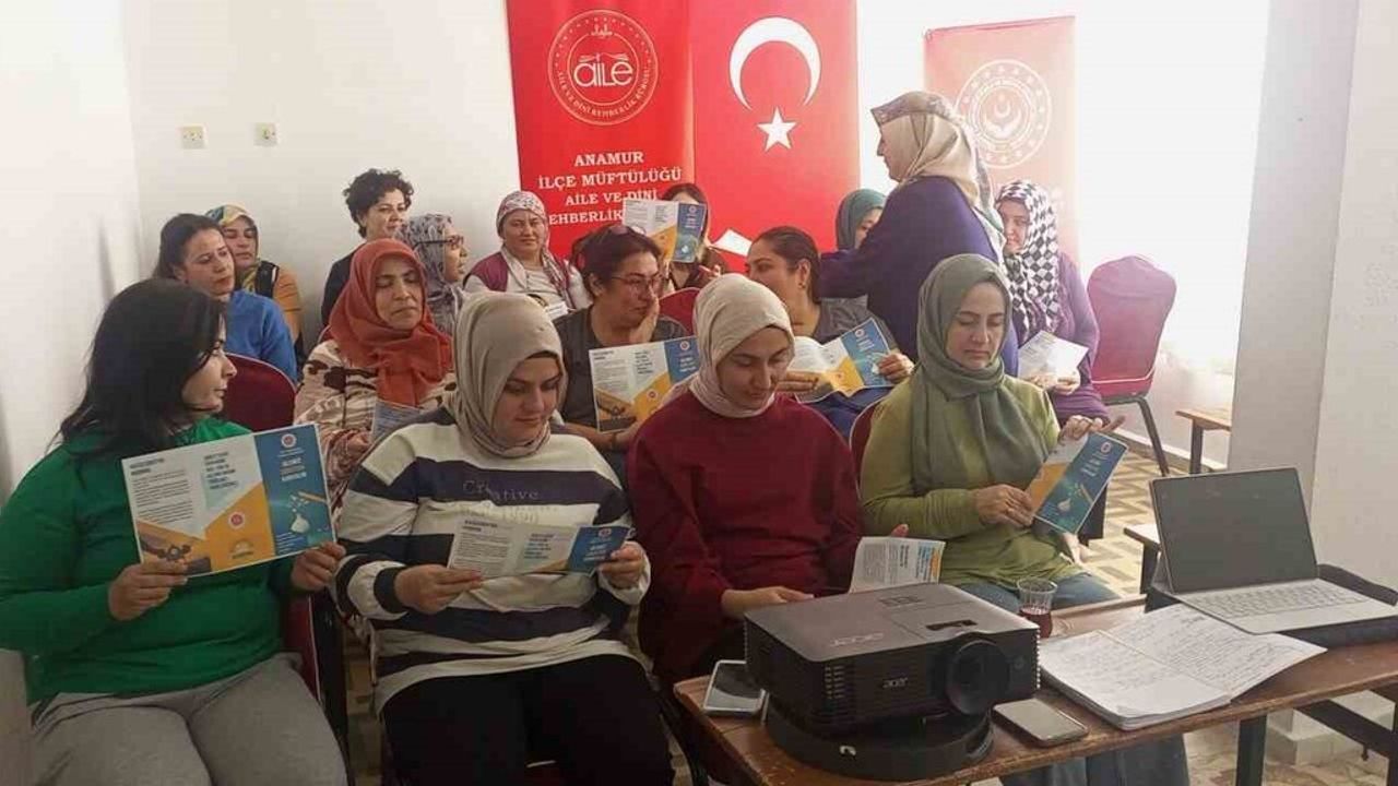 Anamur'da 'Değerleriyle Güçlü Ailem' Projesi Devam Ediyor
