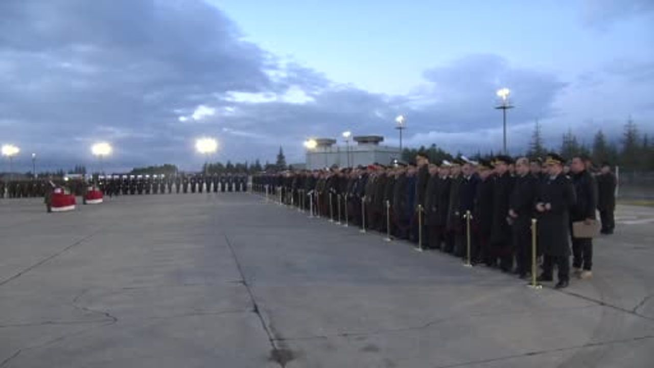 Ankara'daki Uçak Kazası: Libyalı Askerler Ülkelerine Uğurlandı