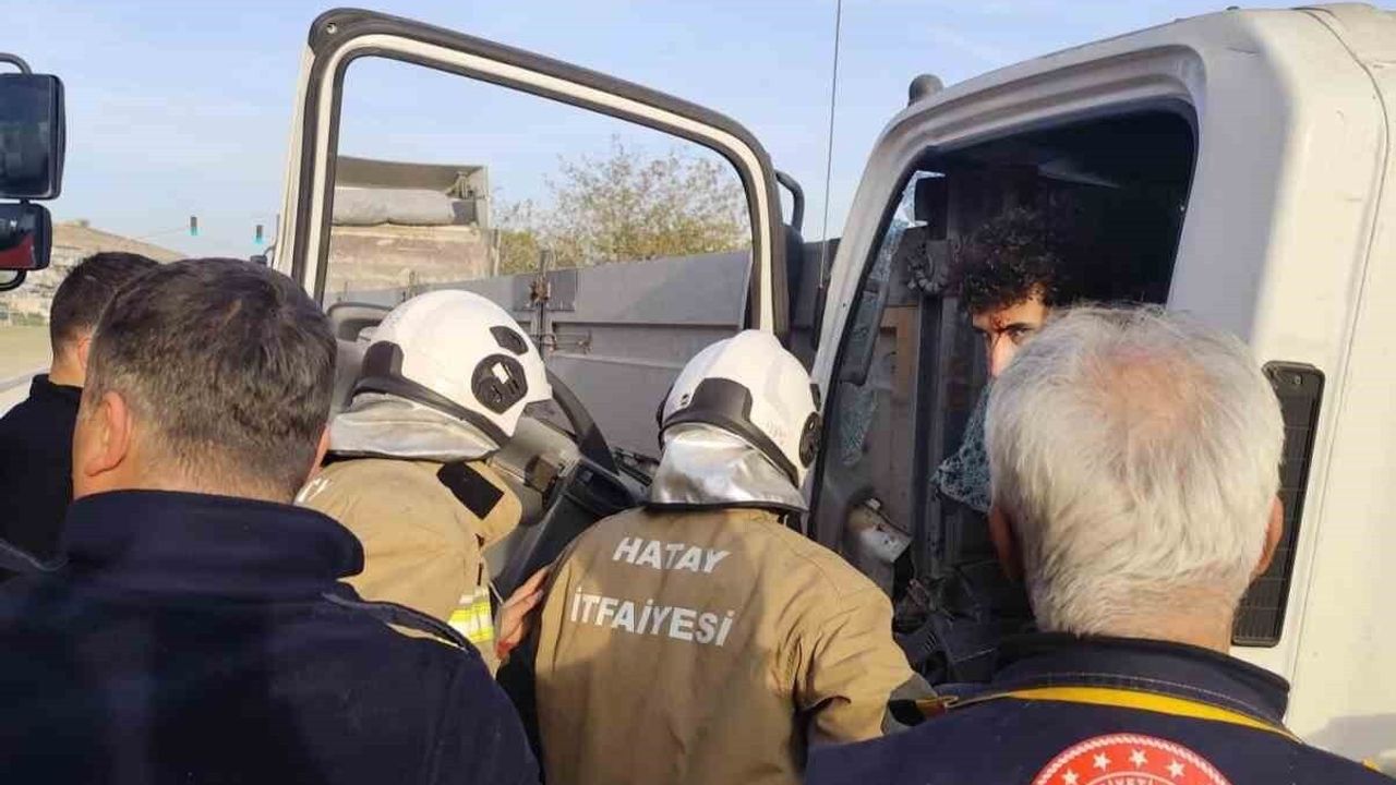 Antakya’da Feci Trafik Kazası: 1 Kişi Yaralandı