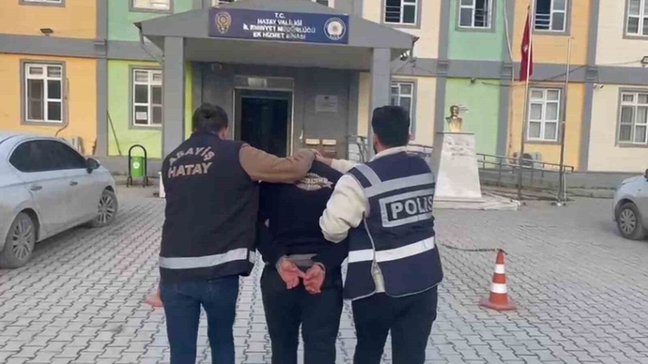 Antakya'da Hapis Cezası ile Aranan Şahıs Yakalandı