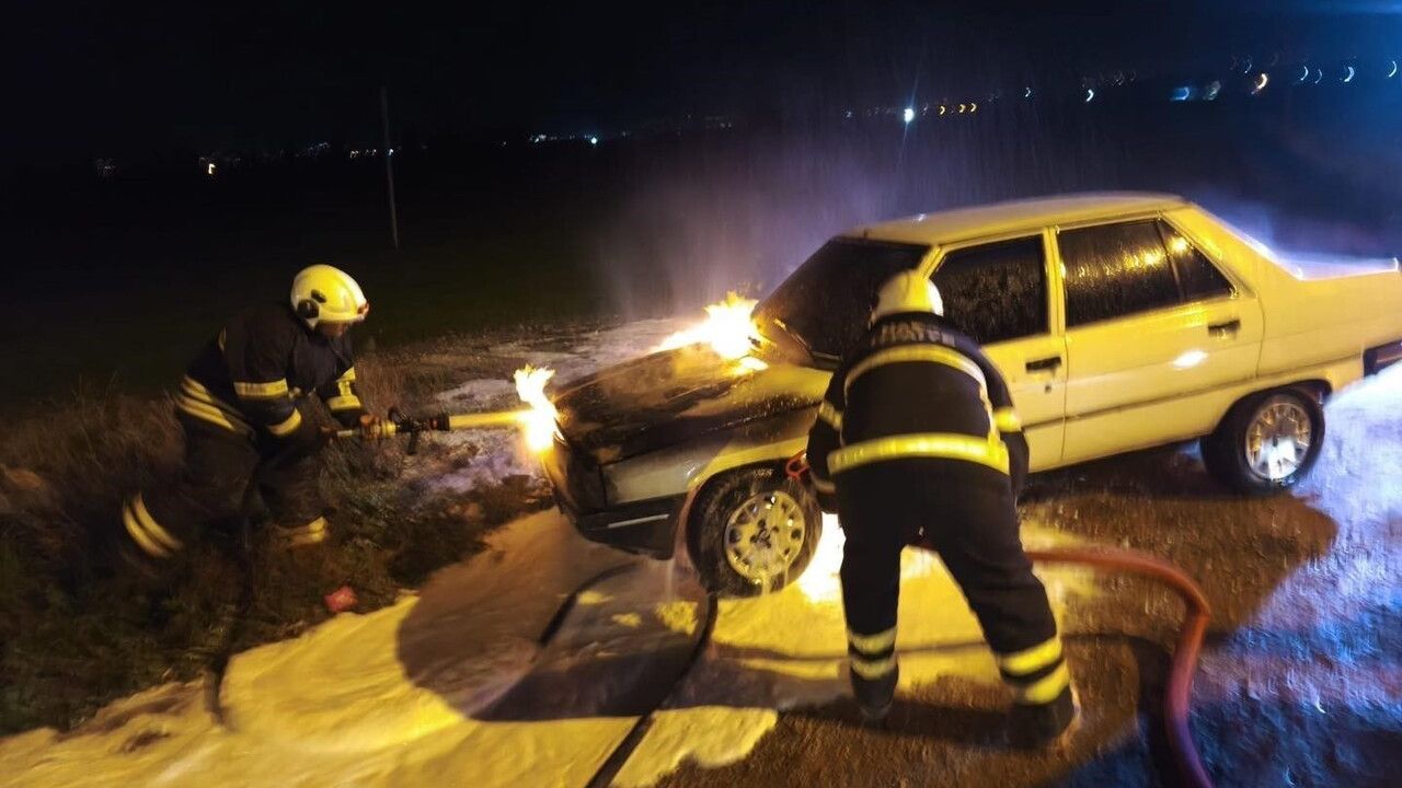 Antakya'da Motor Yangını: Hızlı Müdahale Yararı