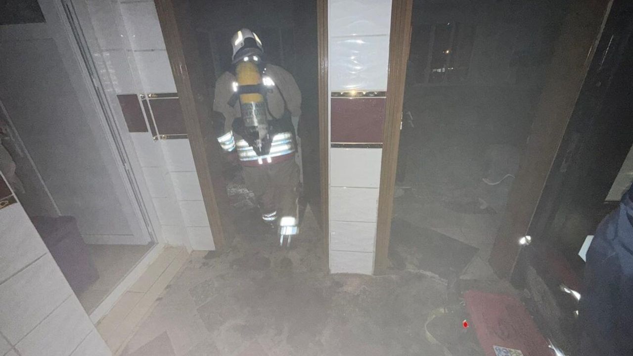 Antakya'da Müstakil Evde Yangın