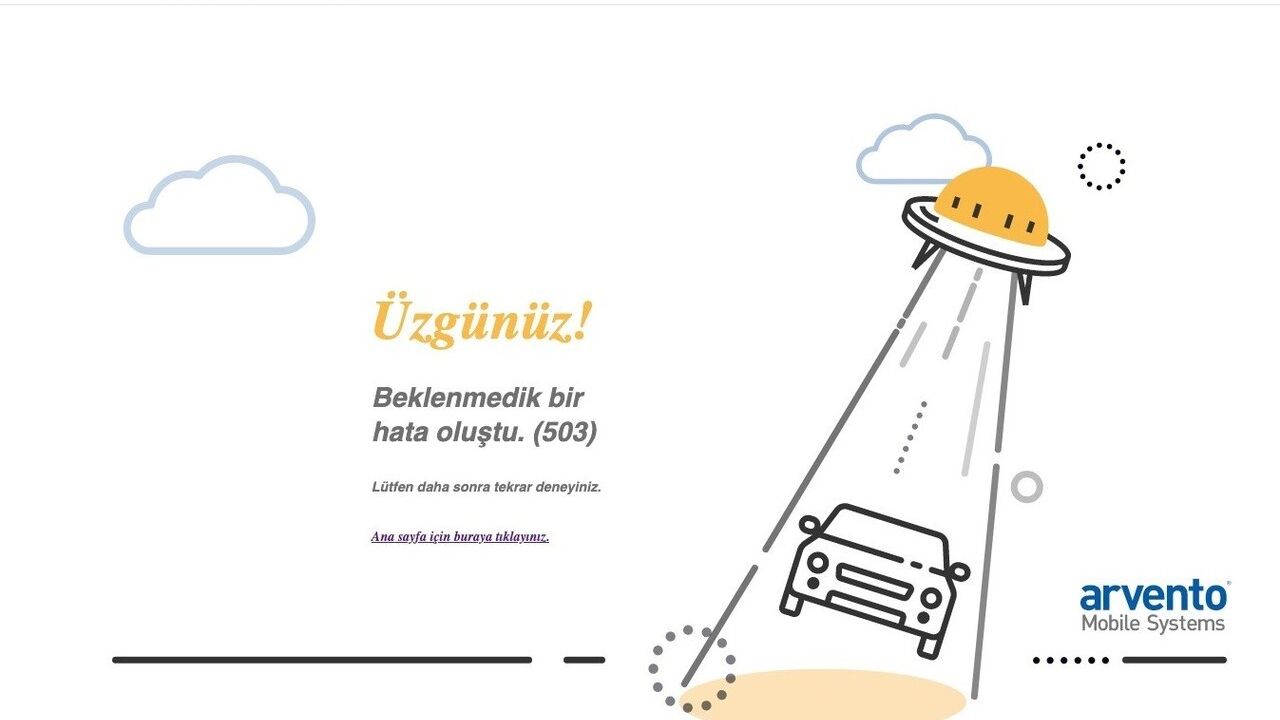 Araç Takip Sistemi Çökmüş Durumda