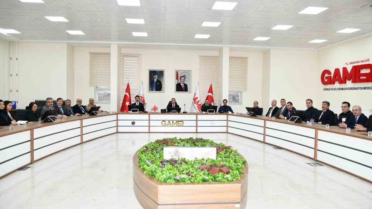 Ardahan'da İl İdare Şube Başkanları Toplantısı Gerçekleşti