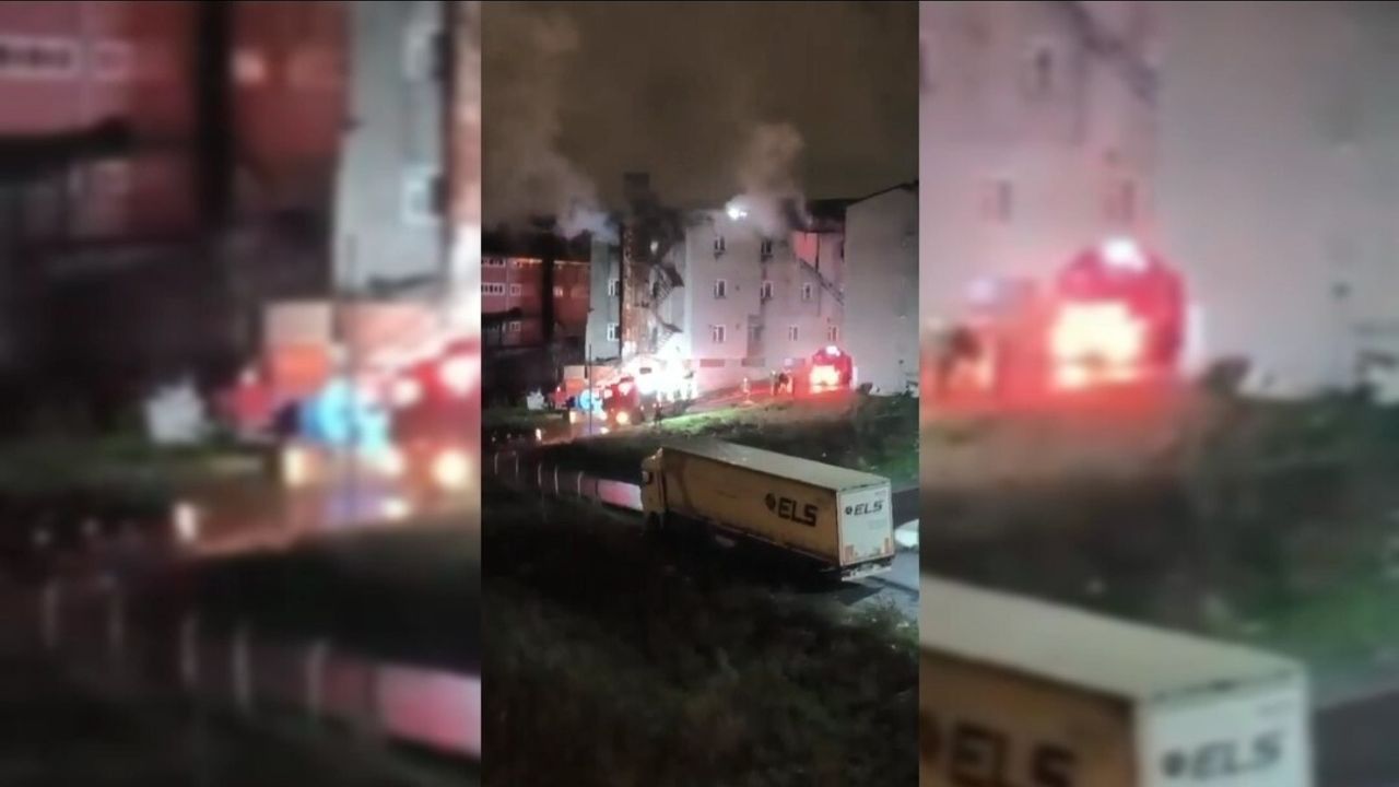 Arnavutköy'de İş Yeri Yangını: 1'i Ağır 3 Yaralı