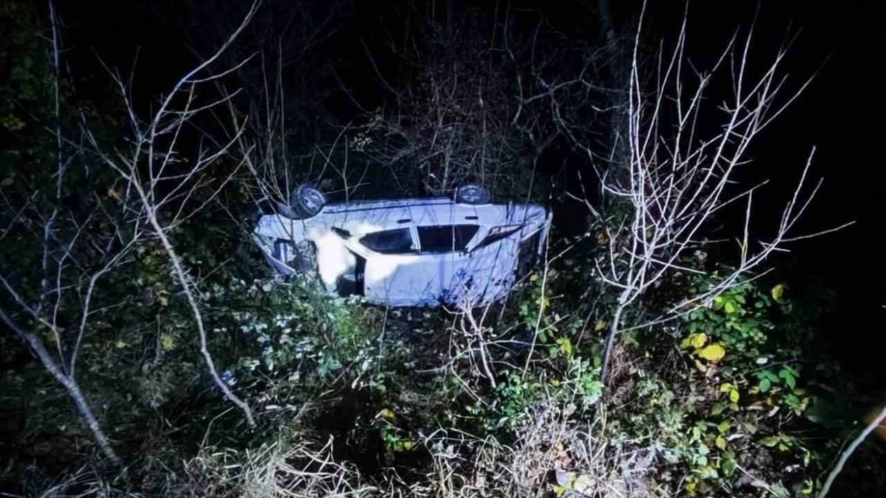Artvin'de Uçurumdan Düşen Araçta 4 Yaralı