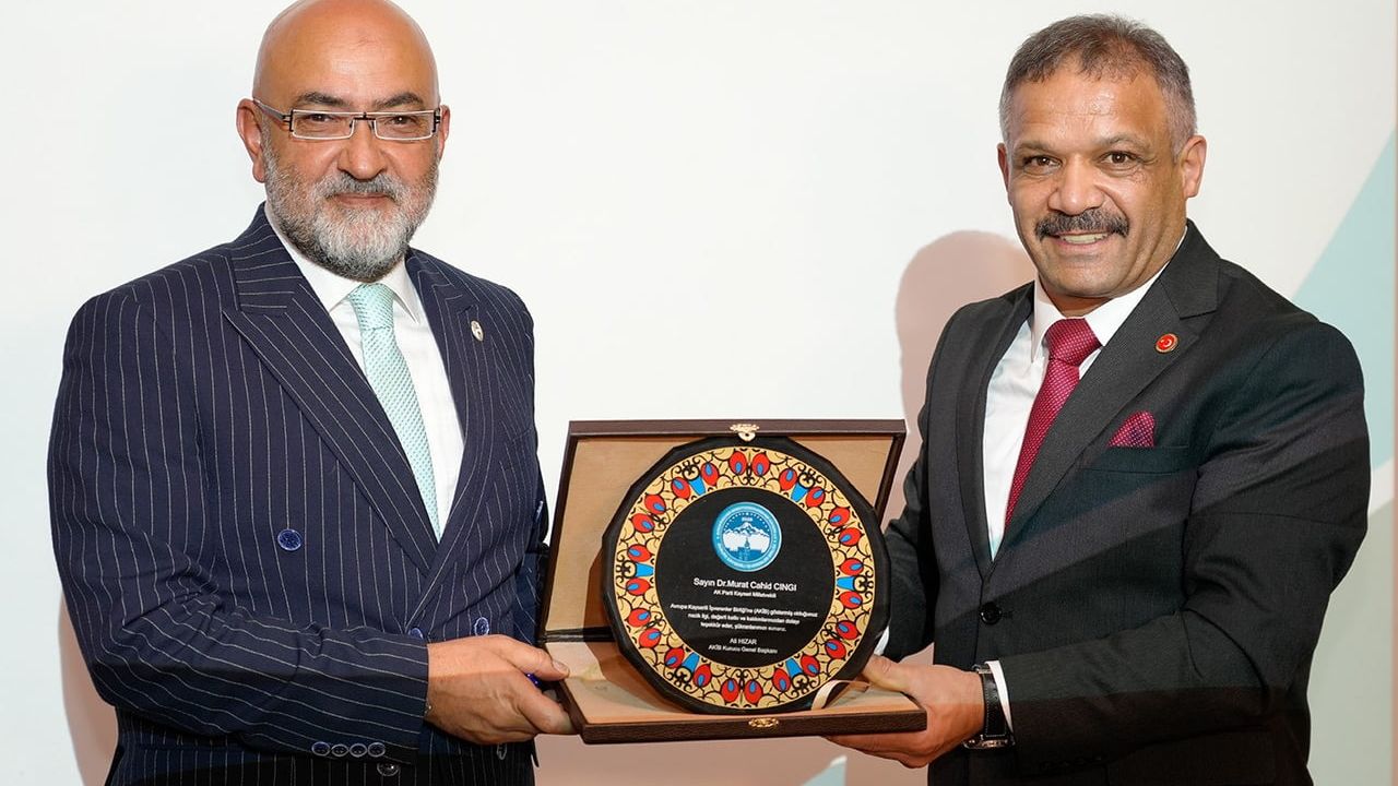 Avrupa Kayserililerden Murat Cahid Cıngı'ya Destek Mesajı