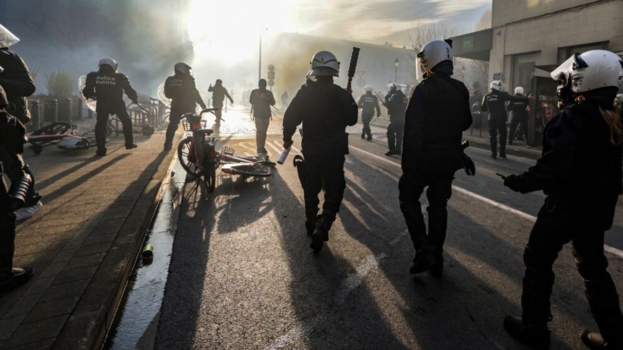 Avrupalı Çiftçilerin Brüksel Protestosu