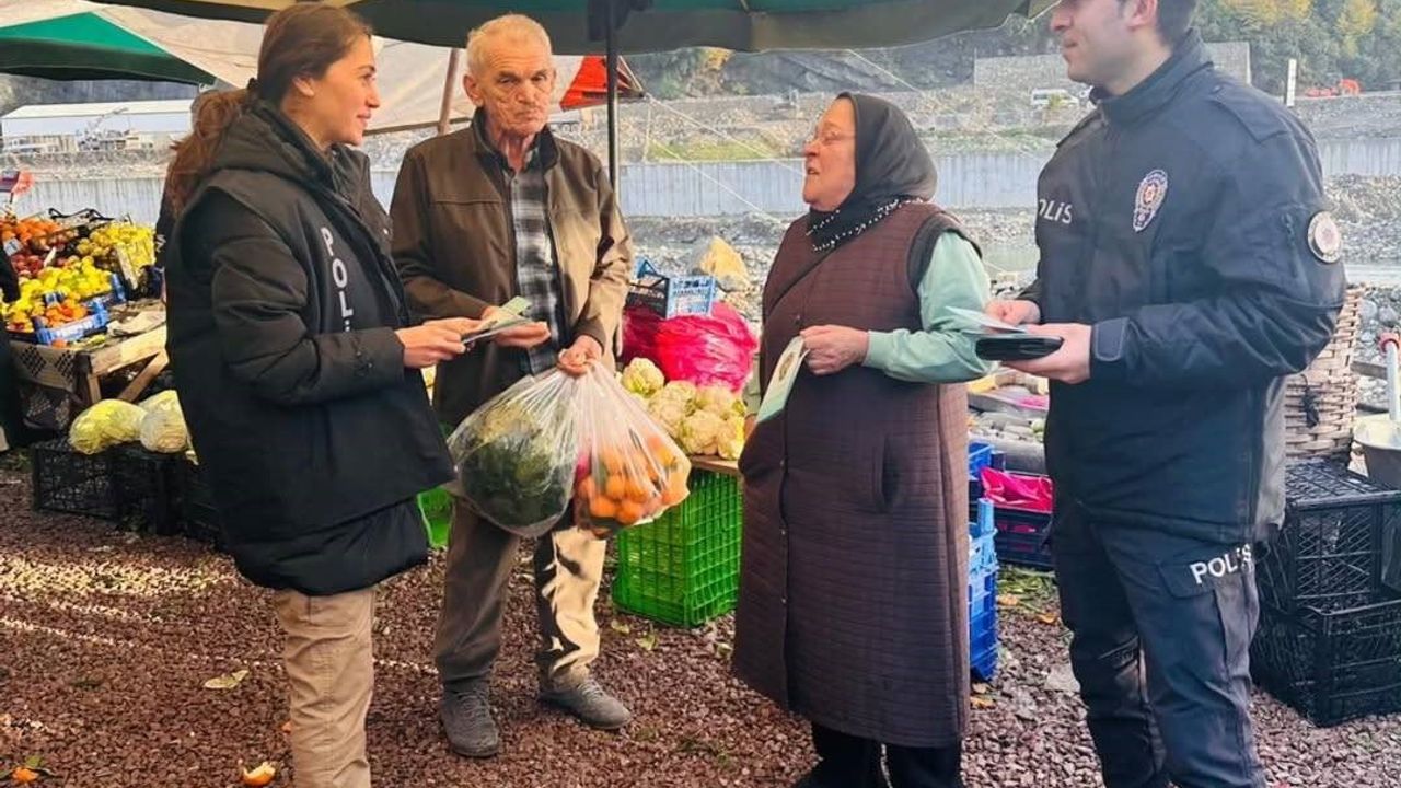 Ayancık’ta Dolandırıcılığa Karşı Bilgilendirme Çalışması