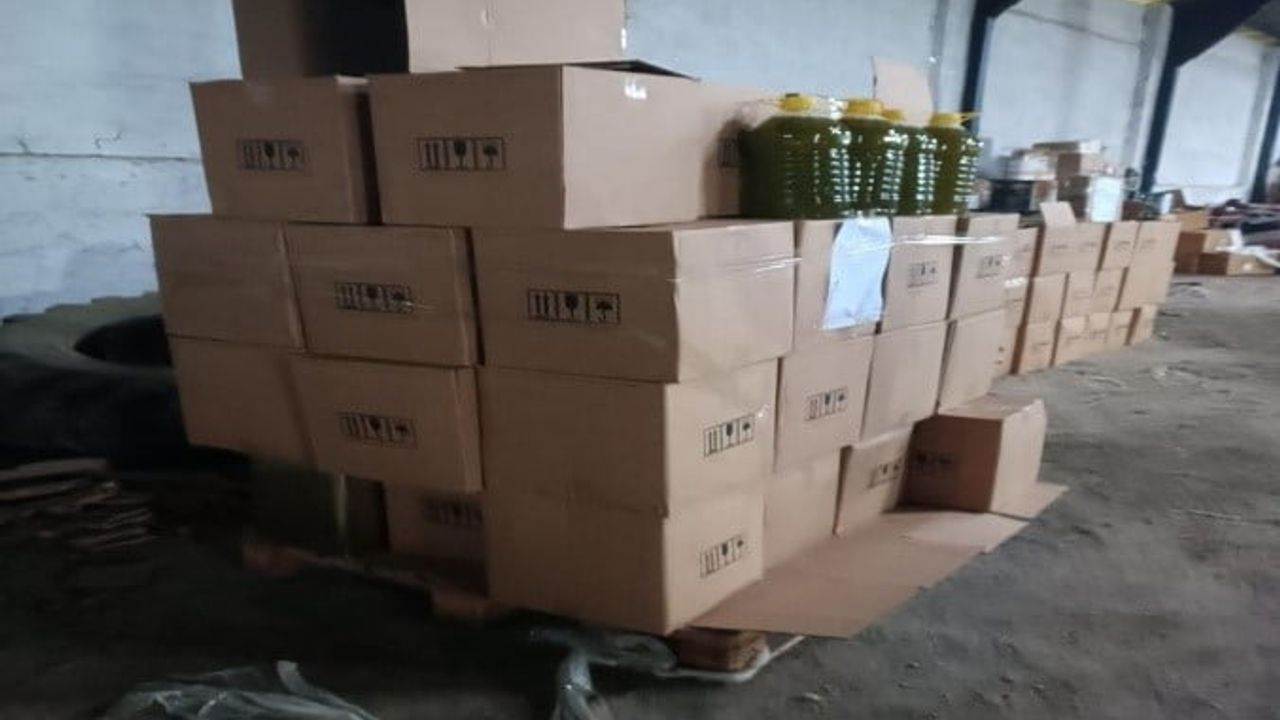 Aydın'da 931 Litre Sahte Yağ Ele Geçirildi