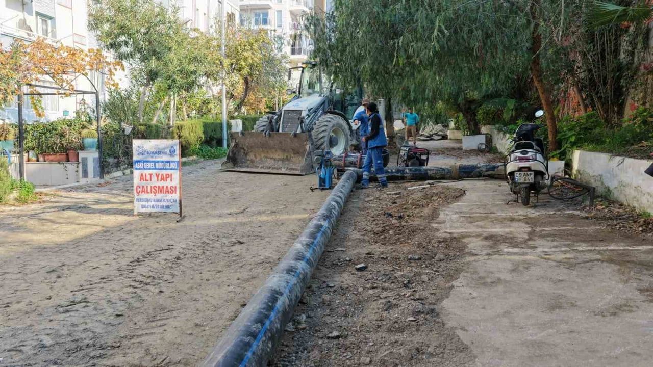 Aydın'da Altyapı Çalışmaları Tüm Hızıyla Devam Ediyor
